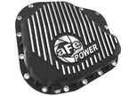 aFe POWER Pro Series Rear Diff Cover Black w/ Machined Fins Ford F-250/350 23-26 (Sterling 11.6)