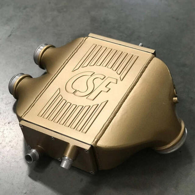 CSF 2014+ BMW M3/M4 (F8X) Top Mount Charge-Air-Cooler - Carbon Ceramic Gold Matte