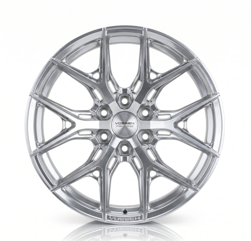 Vossen HF6-4 24X10 / 8X180 / ET15 / DEEP / 124.3 - Silver Polished