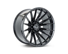 Vossen HFX-2 20x9 - 8x165.1 - ET0 - Deep Face - 125.1 - Gloss Black Wheel