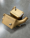 CSF 16-21 BMW M5 (F90) / 17-21 BMW M8 (F91/F92/F93) Twin Charge-Air-Cooler Set - Carbon Gold Gloss