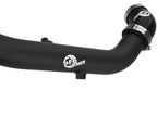 aFe BladeRunner 2in to 2-1/2in Aluminum Hot Charge Pipe Black Ford F-150 24-26 V6-2.7L (tt)