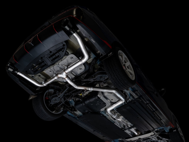AWE Tuning 22-26 Hyundai Elantra N Track Edition Cat-Back Exhaust - Diamond Black Tips