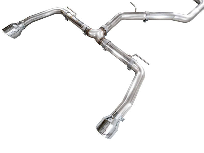 AWE Tuning 22-26 Hyundai Elantra N Track Edition Cat-Back Exhaust - Chrome Silver Tips