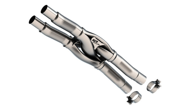 Borla 24-25 Mustang Dark Horse / GT SwitchFire X-Pipe OE Resonator Replacement