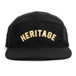 Sparco Cap Heritage 5 Panel Black