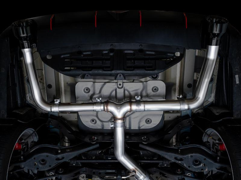 AWE Tuning 22-26 Hyundai Elantra N Track Edition Cat-Back Exhaust - Diamond Black Tips
