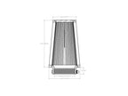 aFe Magnum FORCE Intake Replacement Air Filter w/ D2 Dura-Dry Media 4 F x6in B x4-1/2in T x9in H