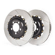 GiroDisc 12-17 Mercedes-Benz SL63 (R231 Excl CCM) Dimpled & Slotted Rear Rotors