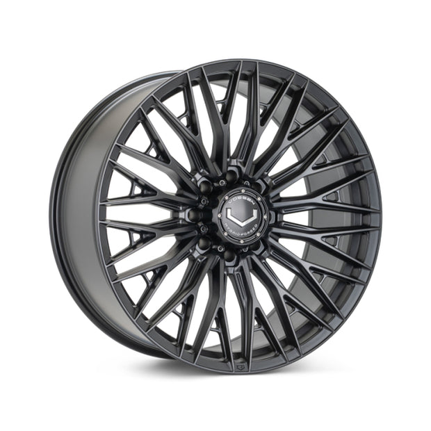 Vossen HFX-6 24X10 / 8X180 / ET15 / DEEP / 124.3 - Satin Black
