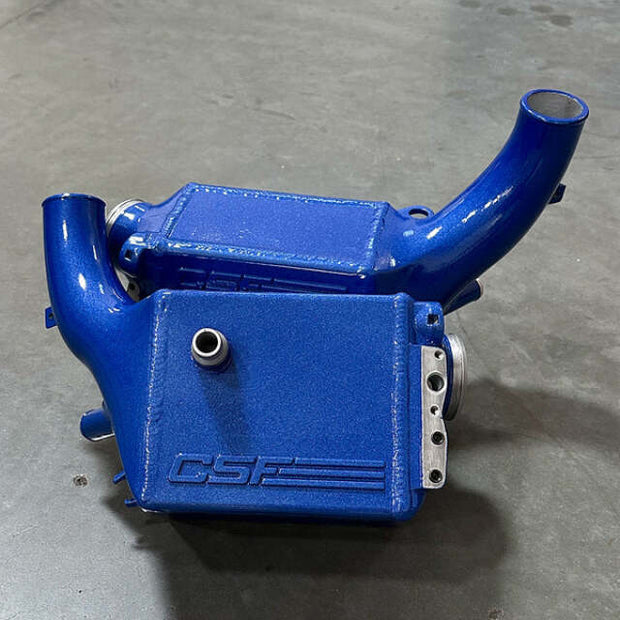 CSF 16-21 BMW M5 (F90) / 17-21 BMW M8 (F91/F92/F93) Twin Charge-Air-Cooler Set - Marina Bay Blue