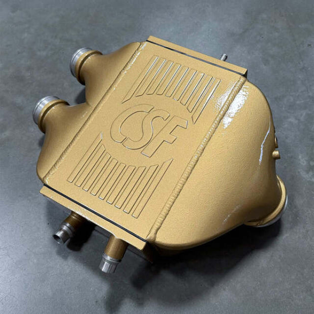 CSF 2014+ BMW M3/M4 (F8X) Top Mount Charge-Air-Cooler - Carbon Ceramic Gold Gloss