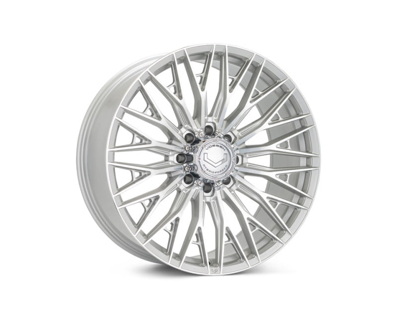 Vossen HFX-6 24X10 / 8X180 / ET15 / DEEP / 124.3 - Silver Polished