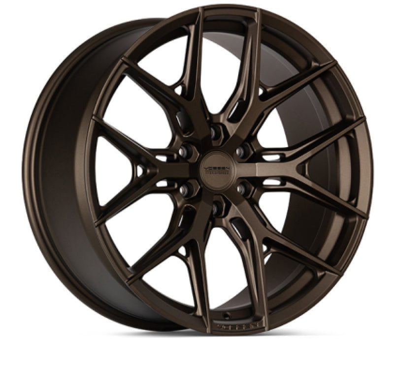 Vossen HF6-4 20x10 / 8x180 / ET18 / 124.3 / Super Deep - Terra Bronze Wheel